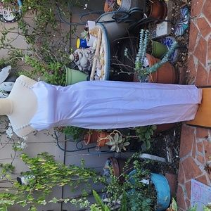 Gunne Sax Jessica McClintock White Dress Size 7/8